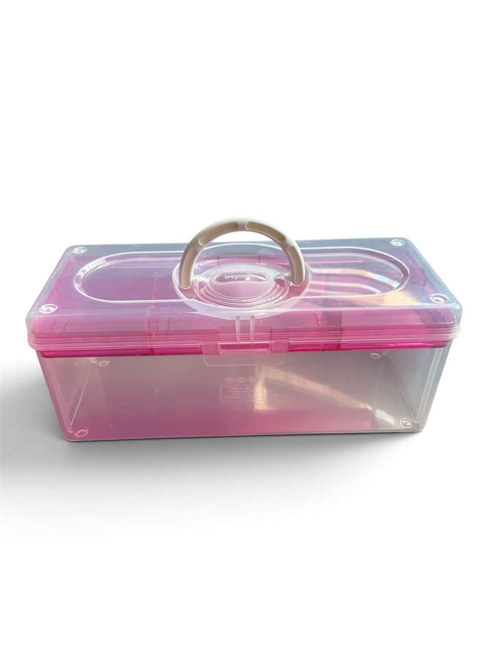 NEW Livinbox TB-312 Portable Craft Storage Box 5.3L Clear